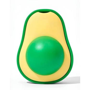 Imagem de Brinquedo Com Catnip Para Filhotes E Adultos Formato Abacate Erva Catnip Distração - Abacate Da Diversão Para Gatos