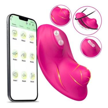 Imagem de Vibrador De Calcinha Estimulador Clitoriano C/ App Distância - Vbrante