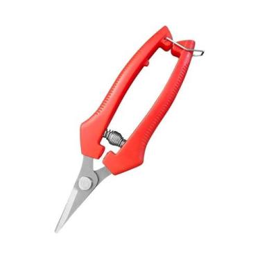 Imagem de Tesoura De Poda Para Jardim Com Cabo Antiderrapante Para Podar Árvores
