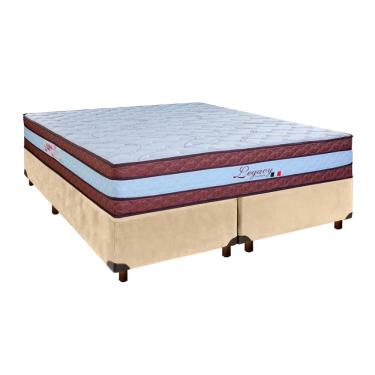 Imagem de Conjunto Cama Box Casal + Colchão Legaccy Paropas
