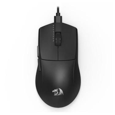 Imagem de Mouse Gamer Redragon K1ng 1K 12400DPI 1000Hz USB-C PAW3327 Preto - M72