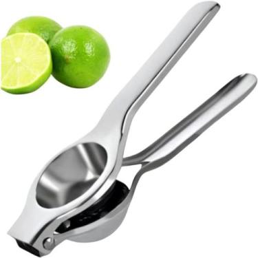 Imagem de Espremedor de Limão Inox Manual em Aço Inoxidável Espremedor de frutas