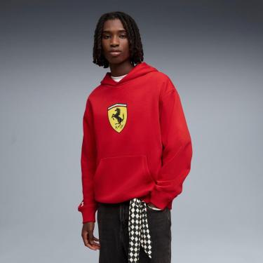 Imagem de Moletom Com Capuz Scuderia Ferrari Shield Masculino-Masculino
