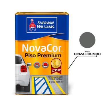 Imagem de Tinta Acrílica CORES Novacor Piso Premium 18 Litros Sherwin Williams, 