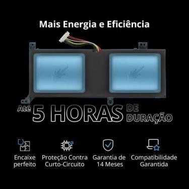 Imagem de Bateria para Notebook Asus VivoBook 17 F712FA-BX417T - BestBattery