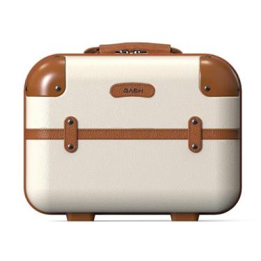 Imagem de Frasqueira de Viagem Grande Casual ABS Atena Gash, Branco, P