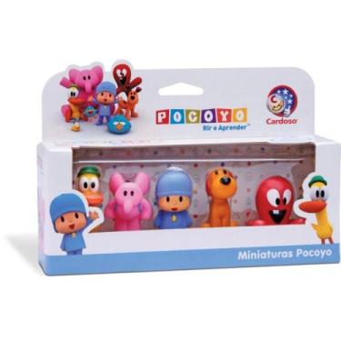 Imagem de Boneco e Personagem Pocoyo Miniaturas C/5 5CM Vini - Cardoso Toys