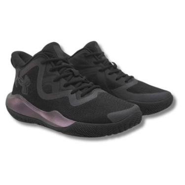 Imagem de Tênis Under Armour Bankshot Se Masculino - Preto e Royal - 46-Masculino