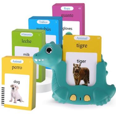 Imagem de Talking Flash Cards HUBFIVY espanhol/inglês 224 Sight Words
