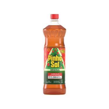 Imagem de Desinfetante pinho sol original 01 litro, 1L, 1,012kg, 1 unidade
