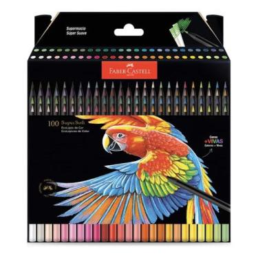 Imagem de Lápis De Cor 100 Cores Supersoft Faber Castell - FaberCastell