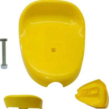 Imagem de Selim Assento Banco Para Triciclo Infantil Nathor, Amarelo