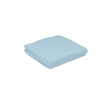 Imagem de Toalha Fralda Luxo Pinte e Borde Branca 3 Unidades 70Cm x 110Cm Incomf