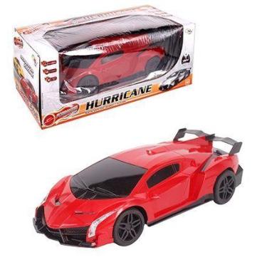 Imagem de Carro de Controle Remoto Hurricane 7 Funções c/ Luzes Vermelho- Wellki