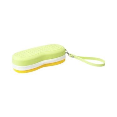 Imagem de Estojo De Silicone Para Óculos De Natação Com Orifício De Drenagem, Ar