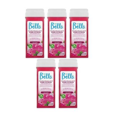 Imagem de 5 Unidades Cera Roll-on Pink Pitaya Refil Depil Bella 100g