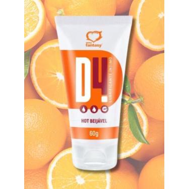 Imagem de Gel D4 Hot Beijável Sexy Fantasy 60g  Efeito Quente
