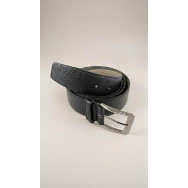Imagem de Cinto Social Couro Legítimo Masculino Preto 40mm - Congratulations Sto
