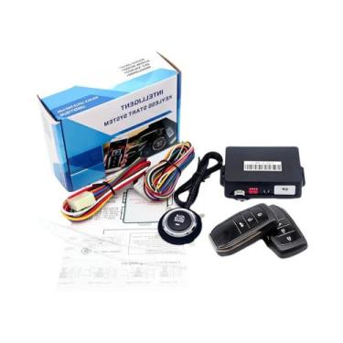 Imagem de Sistema De Alarme Para Carro Com Chave Inteligente Universal E Kit De 