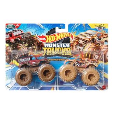 Imagem de Hot Wheels Monster Trucks Land Rover Defender 90 Town Hauler