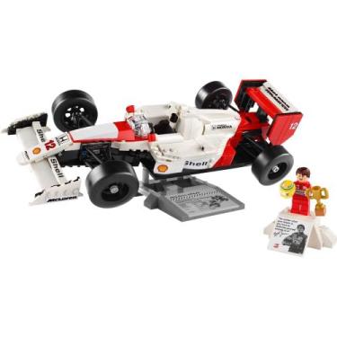 Imagem de LEGO Icons - McLaren MP4/4 e Ayrton Senna 693 Peças - 4111110330