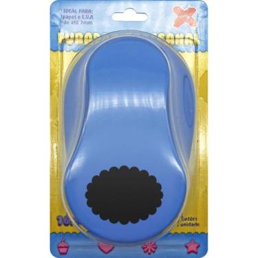 Imagem de Furador Papel E Eva Oval Escalopado 76 Mm Make+