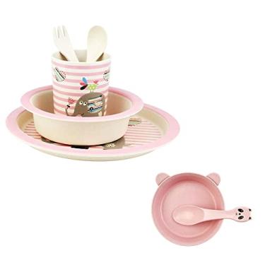 Imagem de Conjunto Infantil Refeição Carinho - 6 Itens