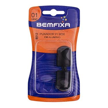 Imagem de BemFixa PUXADOR P/BOX ALUMINIO PRETO, PRATA