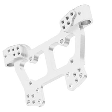 Imagem de SPYMINNPOO Suportes de torre de choque dianteiros e traseiros de liga de alumínio universais para porta-malas HSP 94111 94188 1/10 RC carro 3 cores (prata)