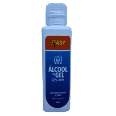 Imagem de Alcool Gel 70% Easy 60ml Easy Care 