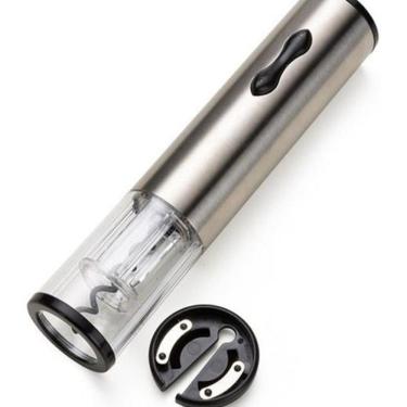 Imagem de Abridor Vinho Luxo Automático Elétrico Saca Rolha Adega