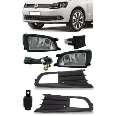 Imagem de Kit Farol de Milha Neblina Vw Gol Voyage  G6 2012 2013 2014  2015 2016