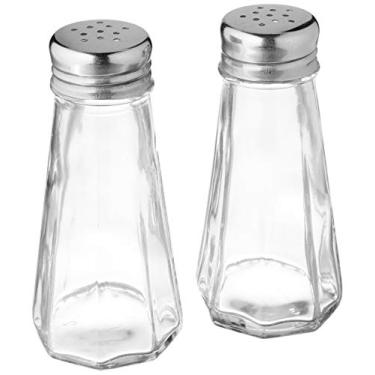 Imagem de Circleware Saleiro e pimenteiro Taste Up com tampas de metal, conjunto de 2, 85 g