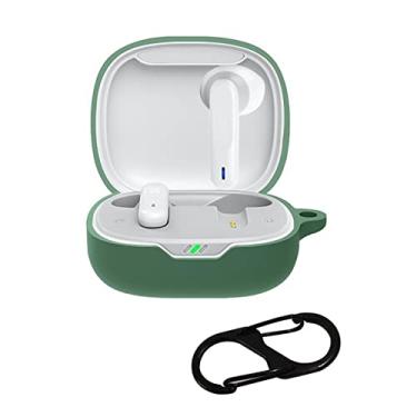Imagem de TECKEEN Capa protetora de fone de ouvido de silicone capa antipoeira resistente ao desgaste para JBL-W300TWS