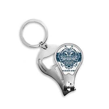 Imagem de Chaveiro abridor de cortador de unhas Queen Owl Forest