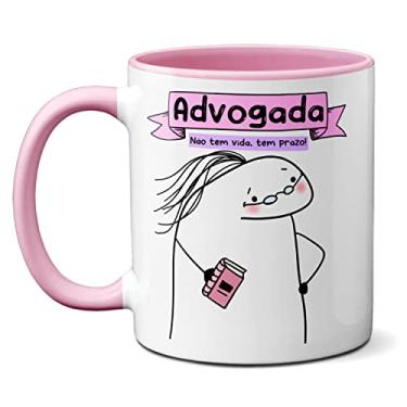 Imagem de Caneca Advogada 5 Anos Estudando Para Estudar Toda Vida (Rosa)