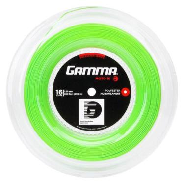 Imagem de Corda Gamma Moto 16L 1.29mm Verde Limão - Rolo Com 200 Metros