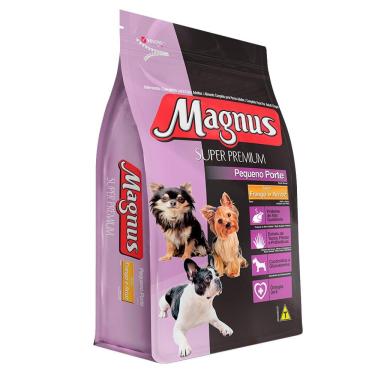 Imagem de Ração Magnus Super Premium Frango e Arroz para Cães Adultos de Pequeno Porte - 10,1 Kg