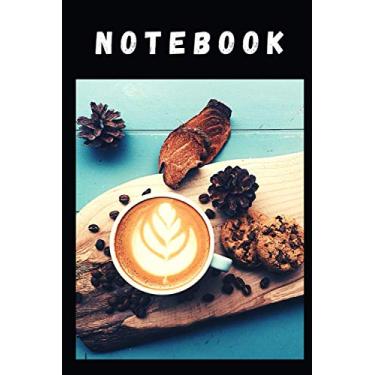 Imagem de Notebook: Coffee Time Relax Morning Life Wake Up Journal Teens Students Adults for Back to School and Home College Writing Notes
