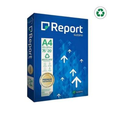 Imagem de Papel Sulfite A4 Reciclato Premium Com 500 Folhas Report