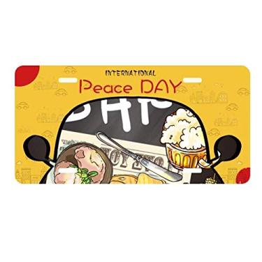 Imagem de DIYthinker Bife Bar França Torrada Cerveja Placa Etiqueta Decoração Carro Dia da Paz