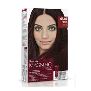 Imagem de Coloração Creme Vermelho Intenso Amend Magnific Color, Amend