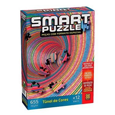 Imagem de Puzzle 655 peças Smart Puzzle Túnel de Cores