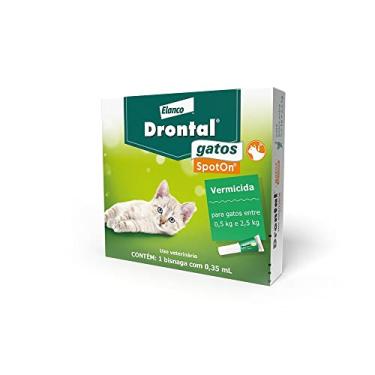 Imagem de Drontal® Gatos Spot On® Vermífugo tópico para gatos de 0,5 Kg a 2,5 Kg