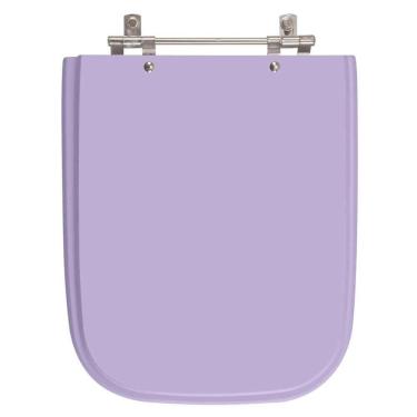 Imagem de Assento Sanitário Poliester Tivoli Bermuda (Lilás) para vaso Ideal Standard