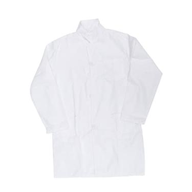Imagem de SHERCHPRY 1 Unidade Cientista De Jaleco Infantil De Criança Batas De Laboratório Para Crianças Jaleco De Médico Roupas De Cosplay Jaleco Para Crianças Roupas Rosa Terno Filho Garoto Branco