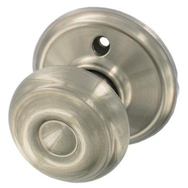 Imagem de SCHLAGE Lockset Lock CO F170V GEO 619 Geo Dum, níquel acetinado