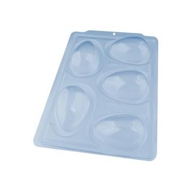 Imagem de Forma BWB Ovo De Páscoa 100g Sp48 Silicone 3 Partes C/ 20 Un.