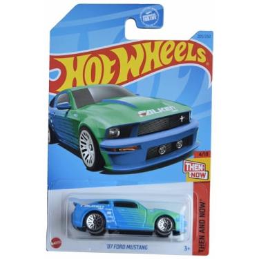Imagem de Hot Wheels '07 Ford Mustang, Then and Now 4/10 [Blue/Green] 205/250