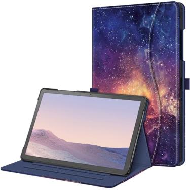 Imagem de Fintie Capa Para Samsung Tab A9 Plus/A9+ 5G 11 Polegadas Modelo 2023 (Sm-X210/X216/X218), Capa Traseira com Suporte Inteligente de Visualização Em Vários Ângulos com Bolso Auto Wake/Sleep, Galáxia
